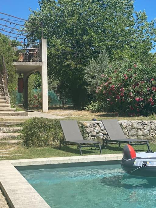 Ar De Vie Villa Chaleureuse En Provence Ventabren Exterior foto